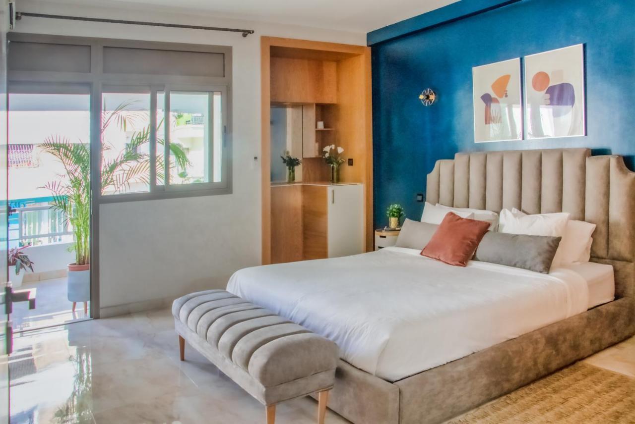 Luxury Apartment 3 Bedroom In The Heart Of Agdal Near Arribat Center Rabat Exteriör bild